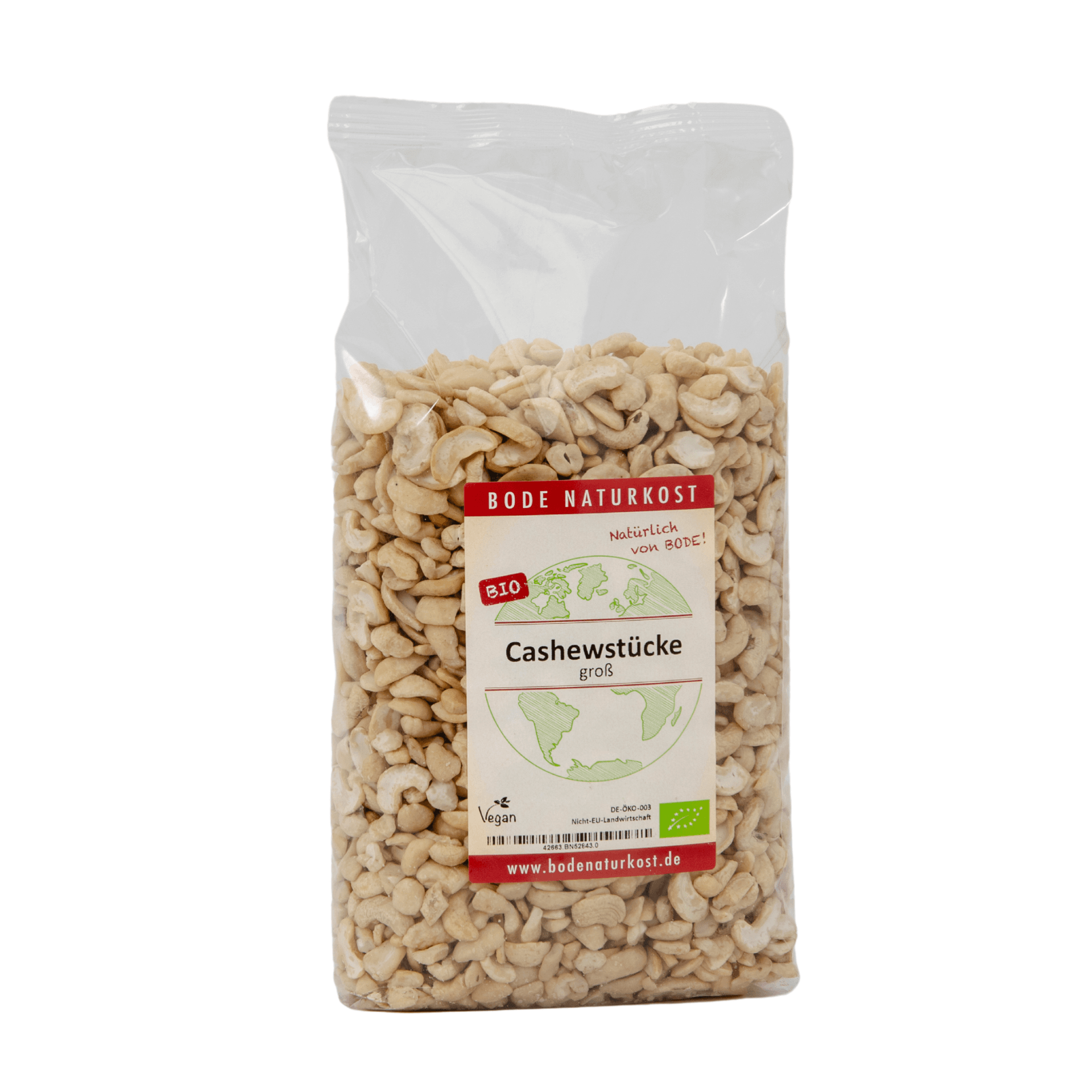 Suurimmat luomukashewpalat 1kg