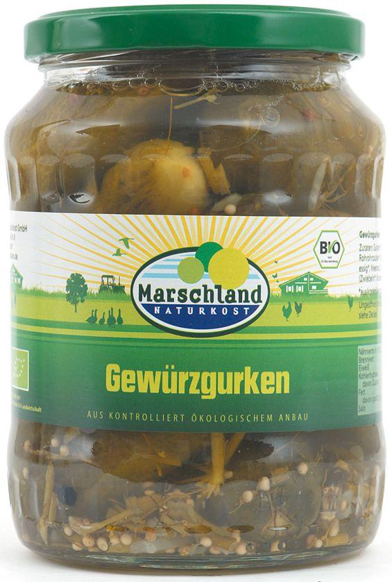 Luomu maustetetut ketut Marschland Füllmenge 6x670g, ATG 6x360g