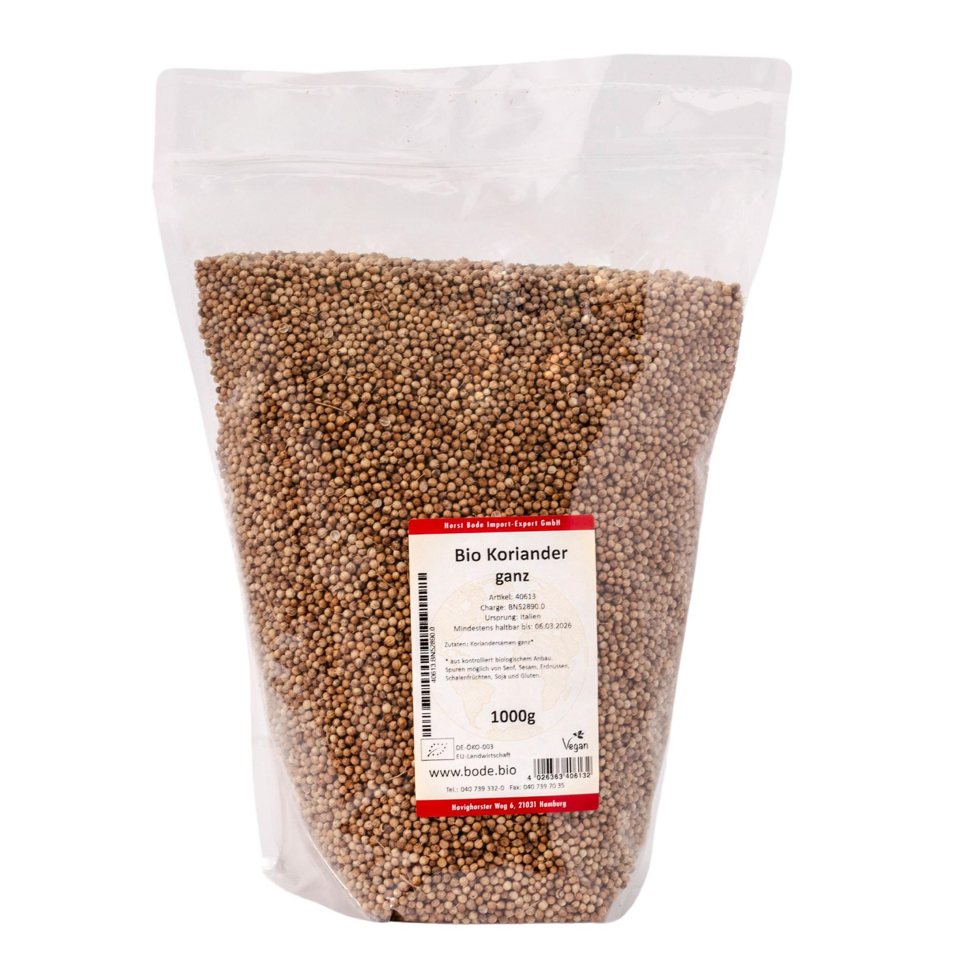 Korianteri kokonaan luomu 1kg