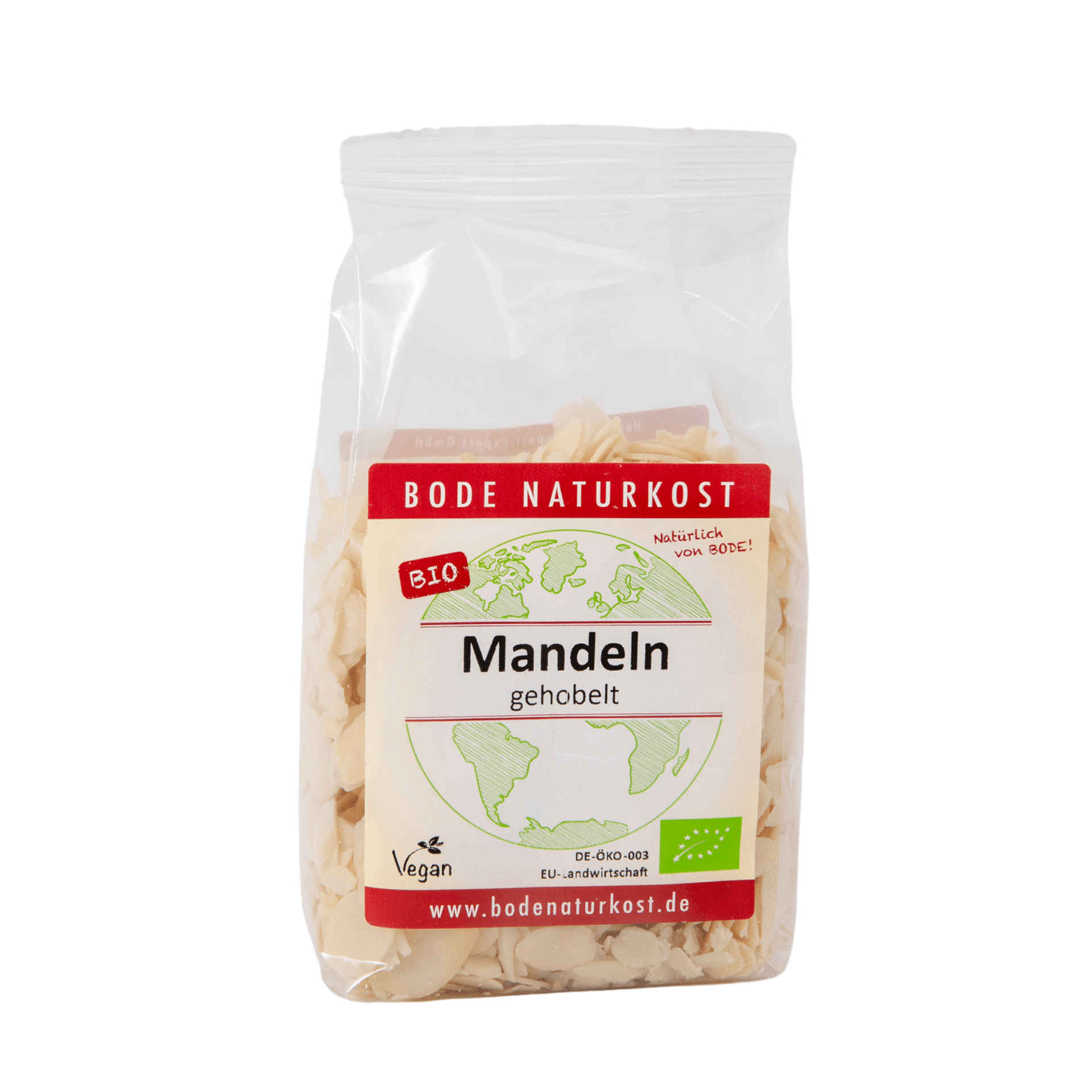 Luomu kaasutetut mandelit bio 6x100g