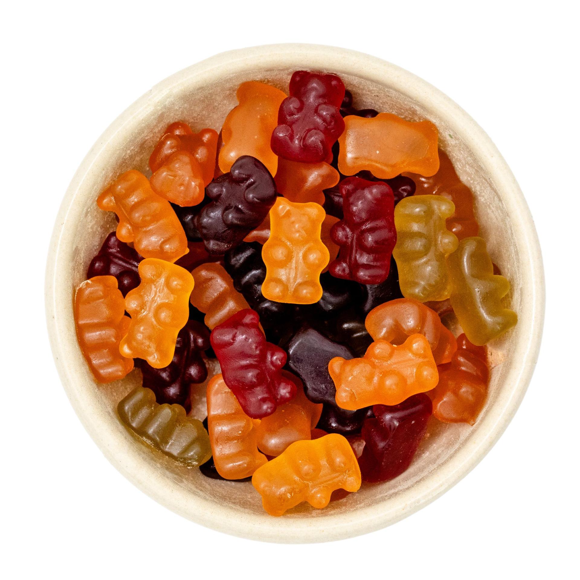 Jelatiinittomat hedelmägummipalat Luomu 2.50kg