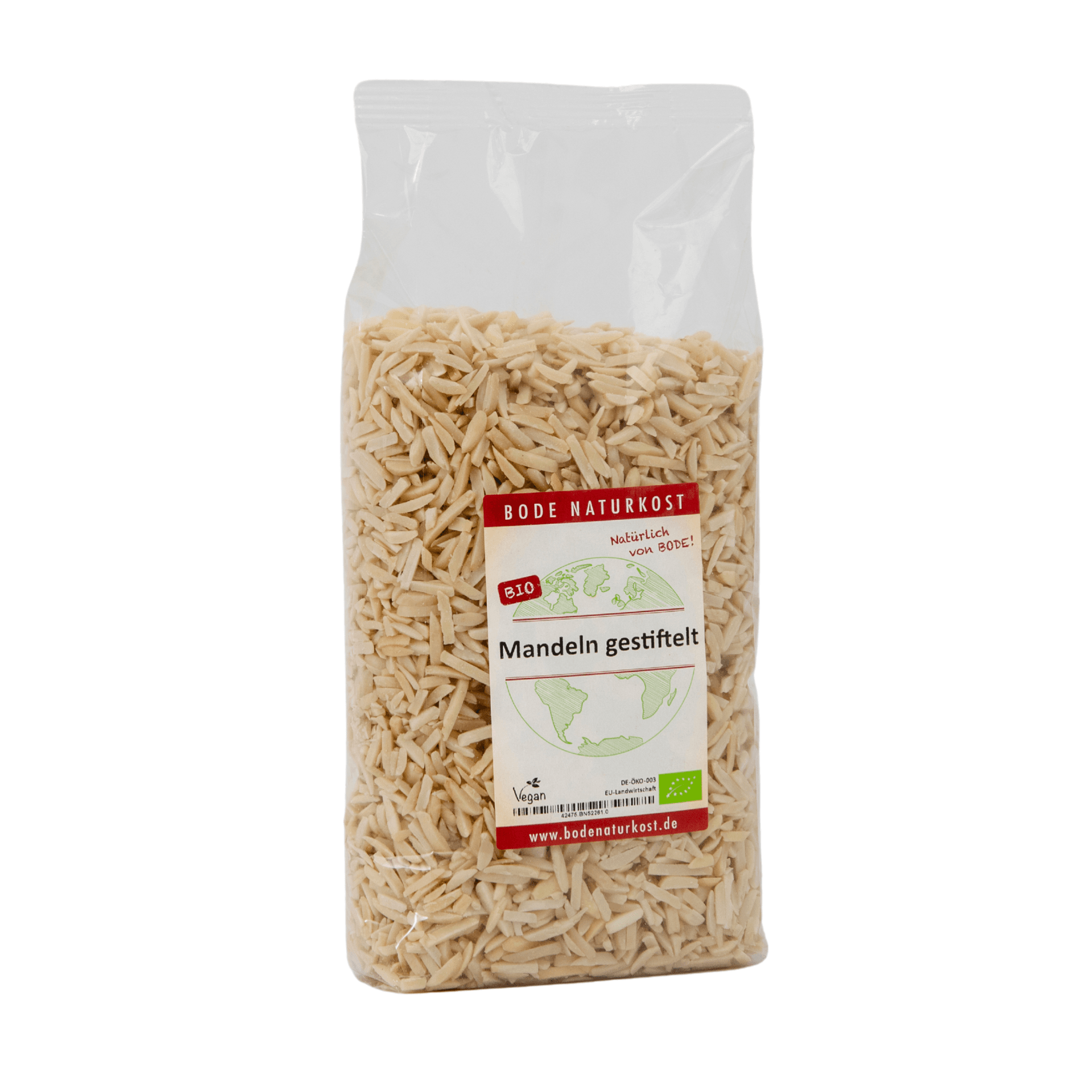 Luomu mandeli kuoren alla pilkutut 1 kg
