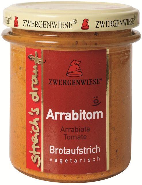 Voi leivälle - Arrabitom (Arrabiata-tomaatti) luomu Zwergenwiese 6x160g
