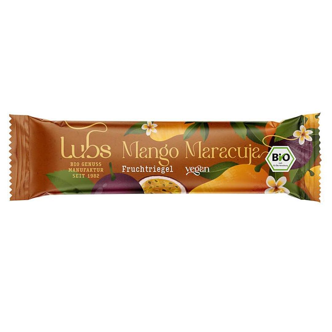 Hedelmäbarri Mango Maracuja Luomu Lubs 25x30g