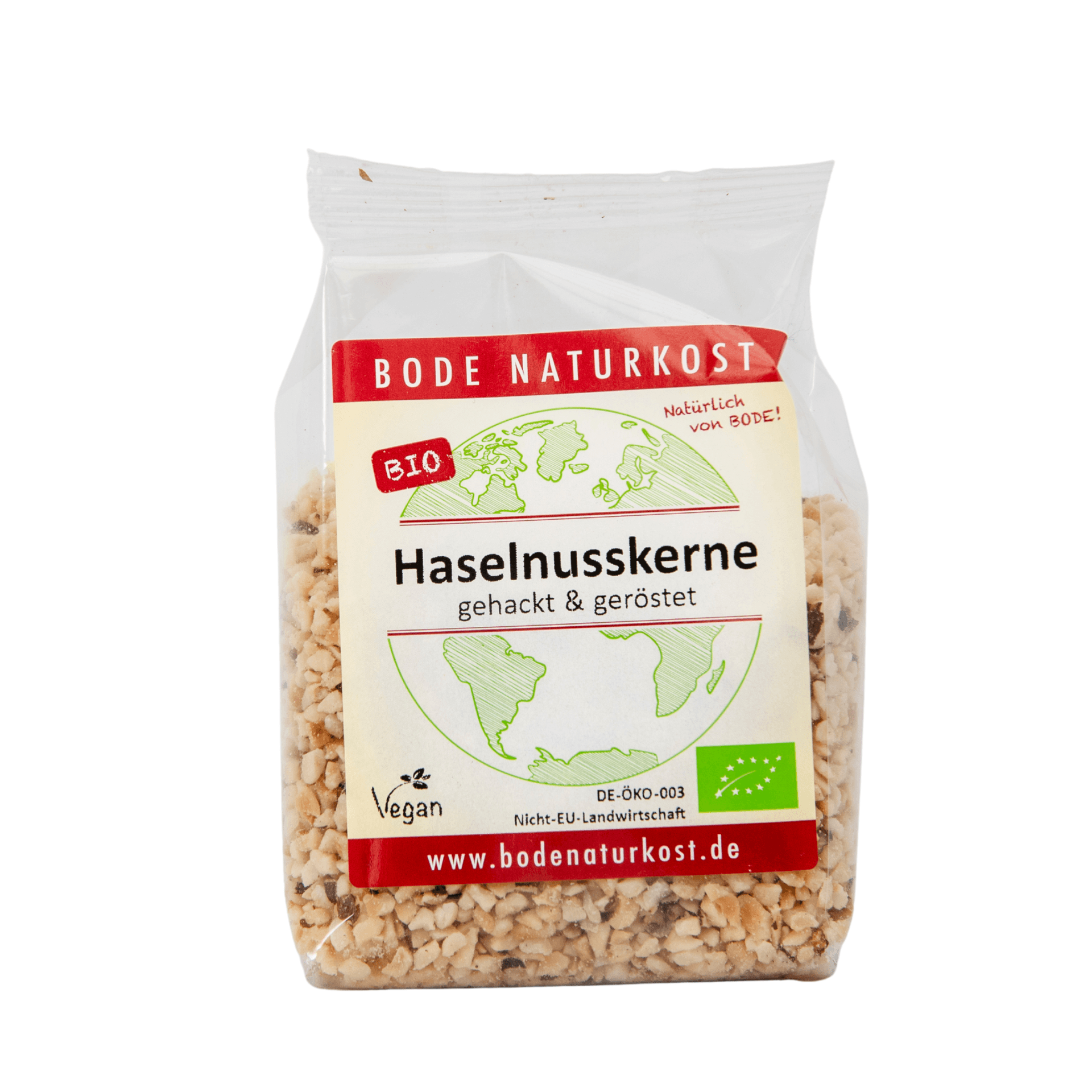 Luomu kuivattuja ja paistettuja kasvispähkinöitä 6x100g