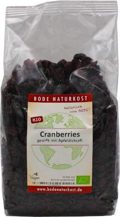 Kuivattuja ja omenakastikkeella makeutettuja kanakukkia bio 1kg