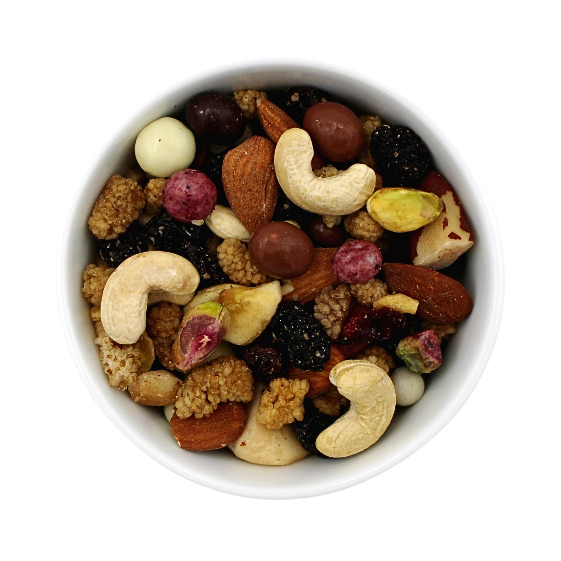 Käpykakku Konfetti - Pähkinä-hedelmä-suklaamixi luomu 5 kg