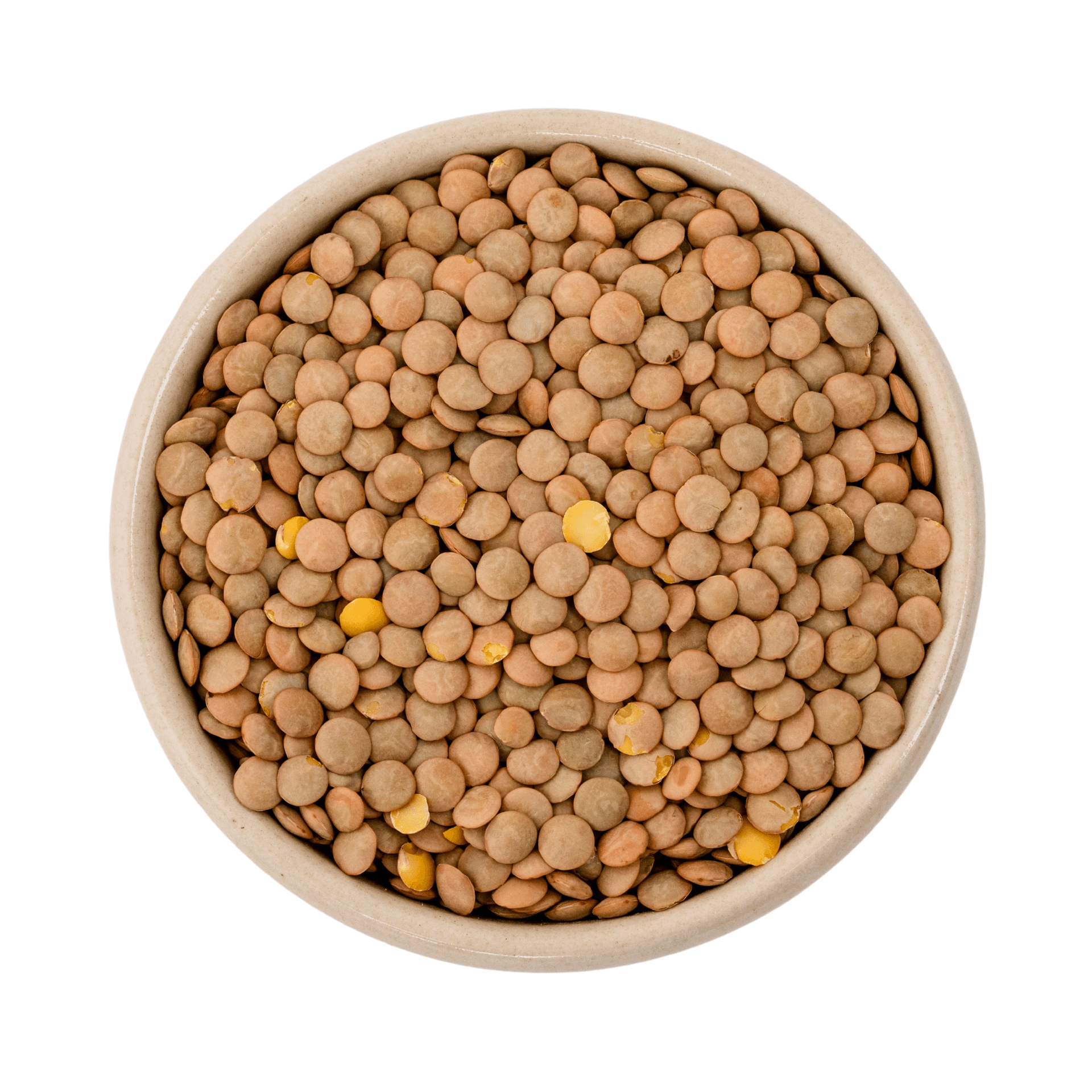 Luomu ruskeat linsit (lautanen, Laird) 6x500g