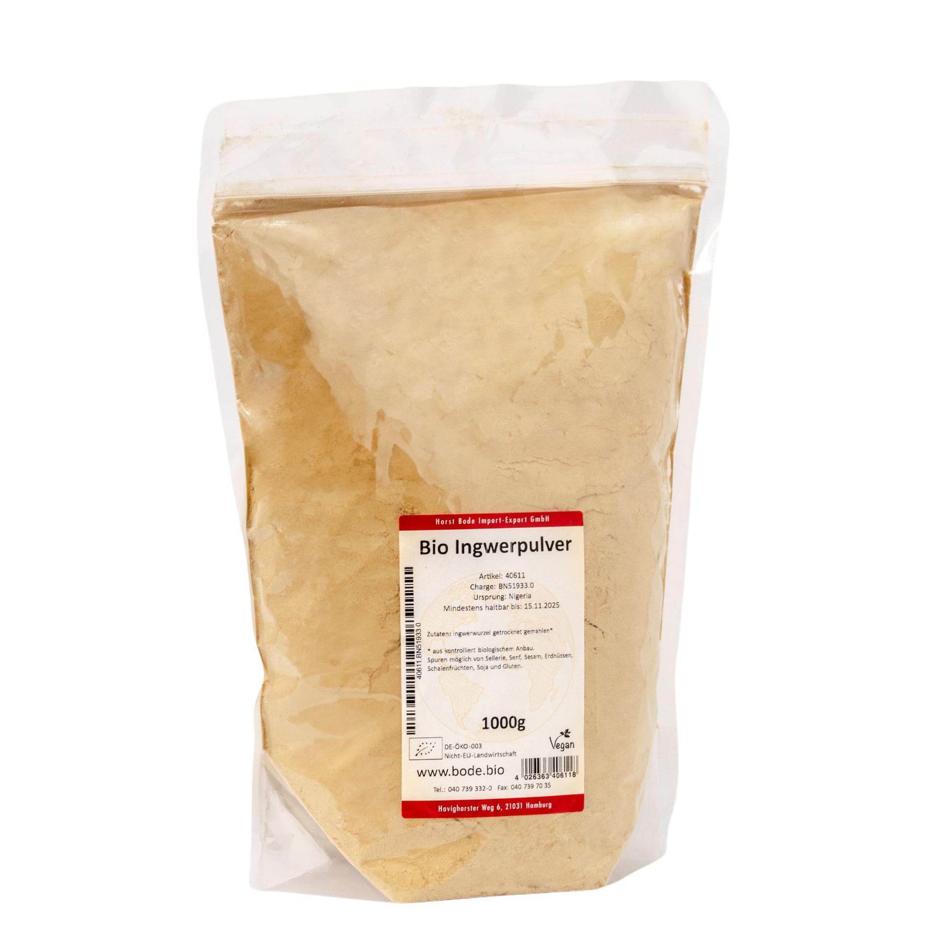 Luomu inkerinjauhe 1kg