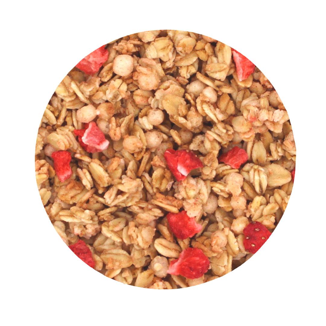 Luomu Crunchy Mansikka (haapa) bio 5kg
