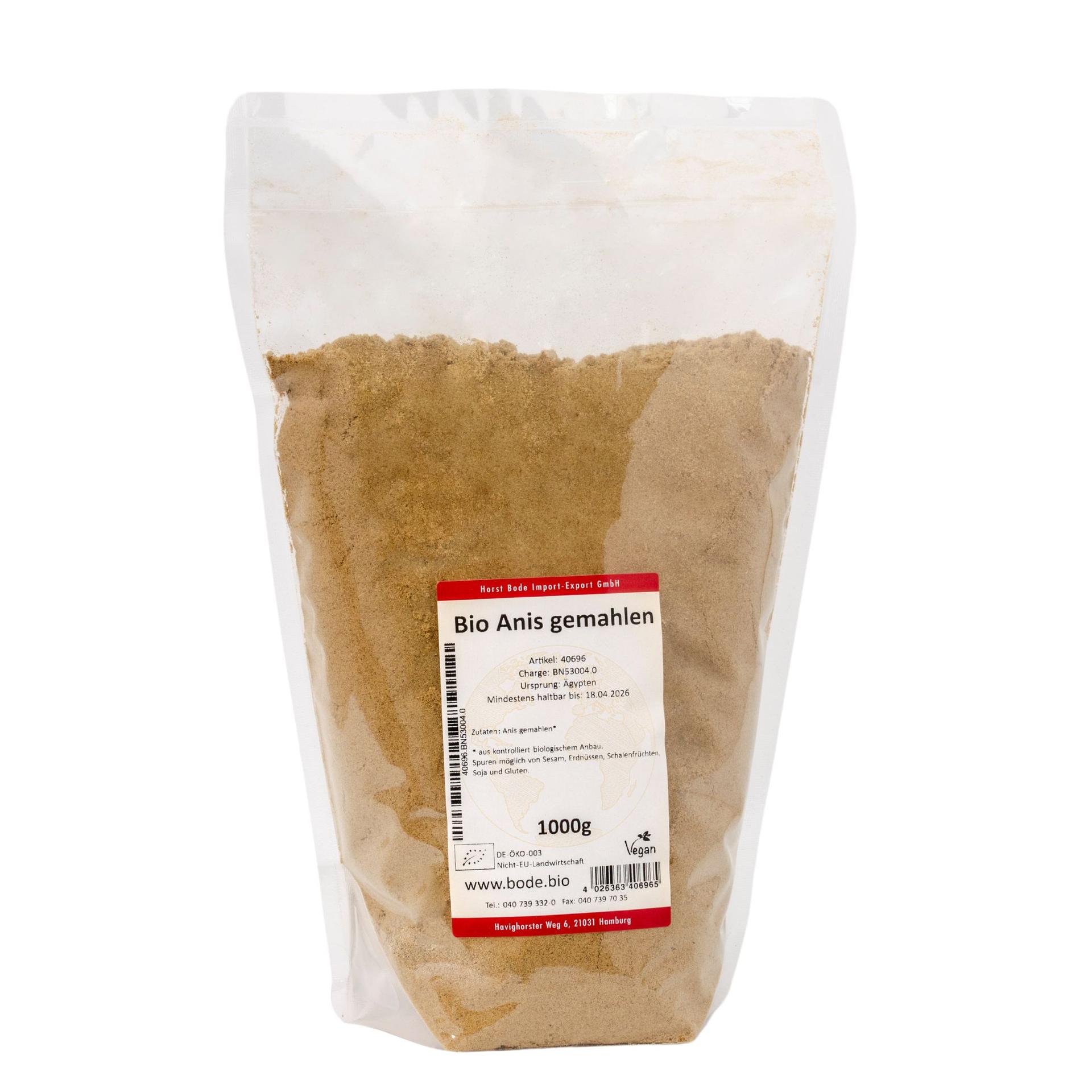 Luomu anis jauhettu 1kg