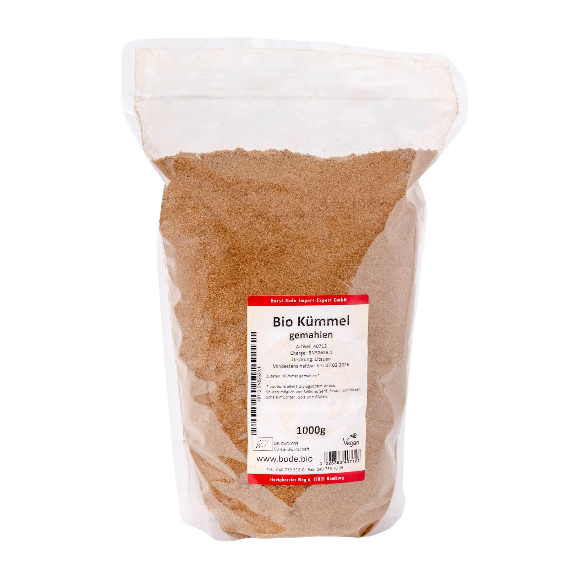 Luomu kumina jauhettu 1kg