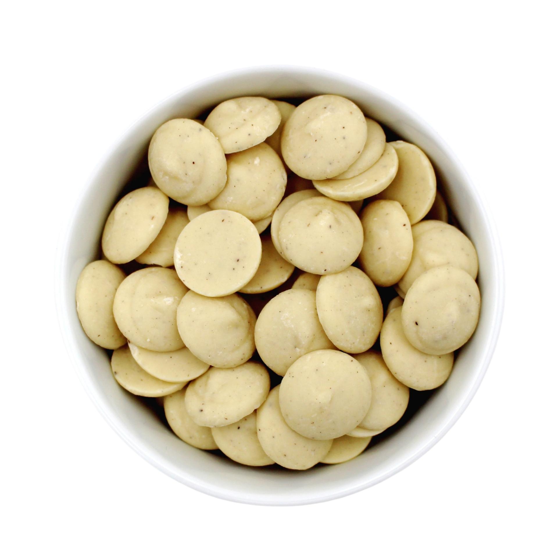 Luomu valkea kuvertüöri, 38 % kakao, 2,5 kg plaatat
