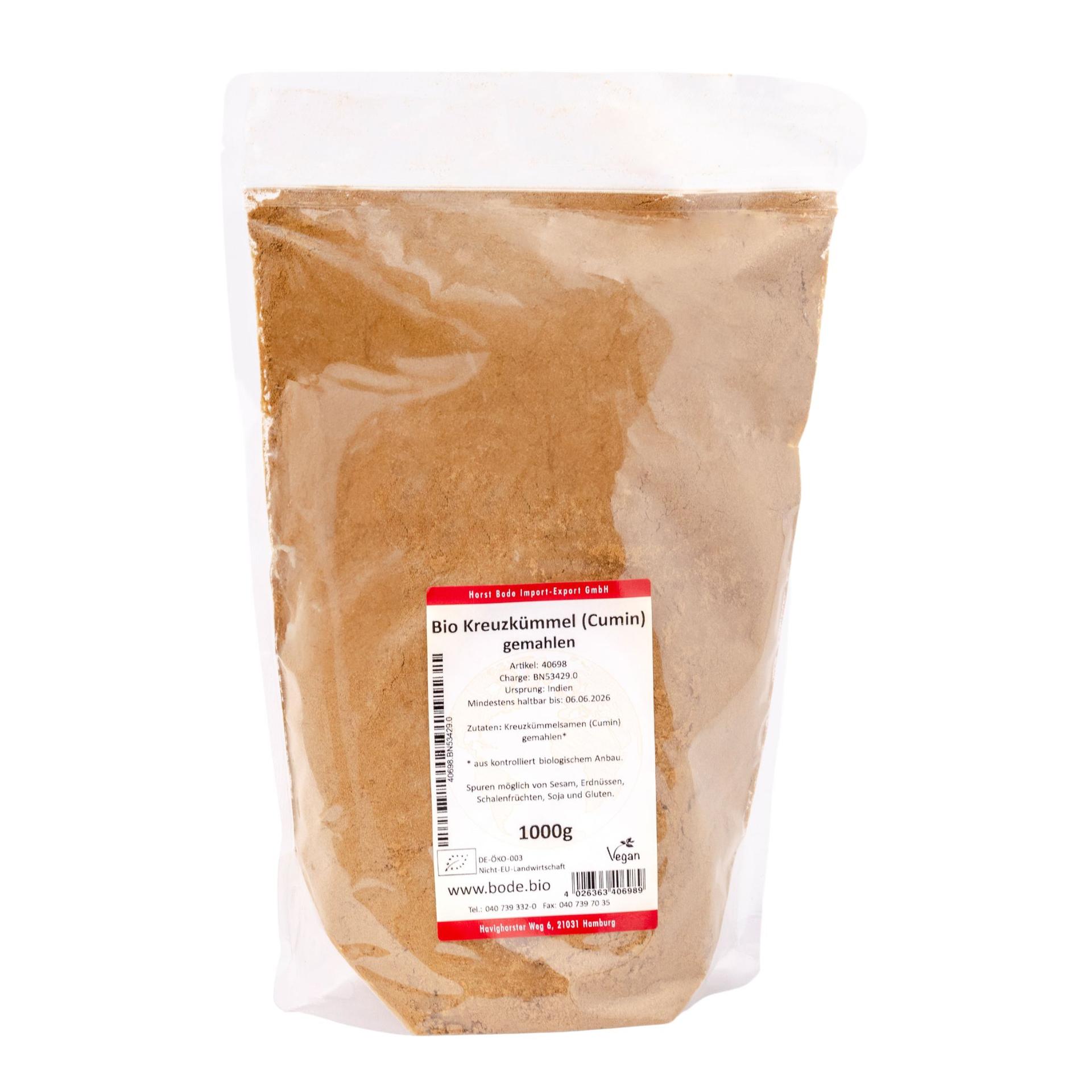 Kuminoja (Cumin) jauhettu, luomu 1kg