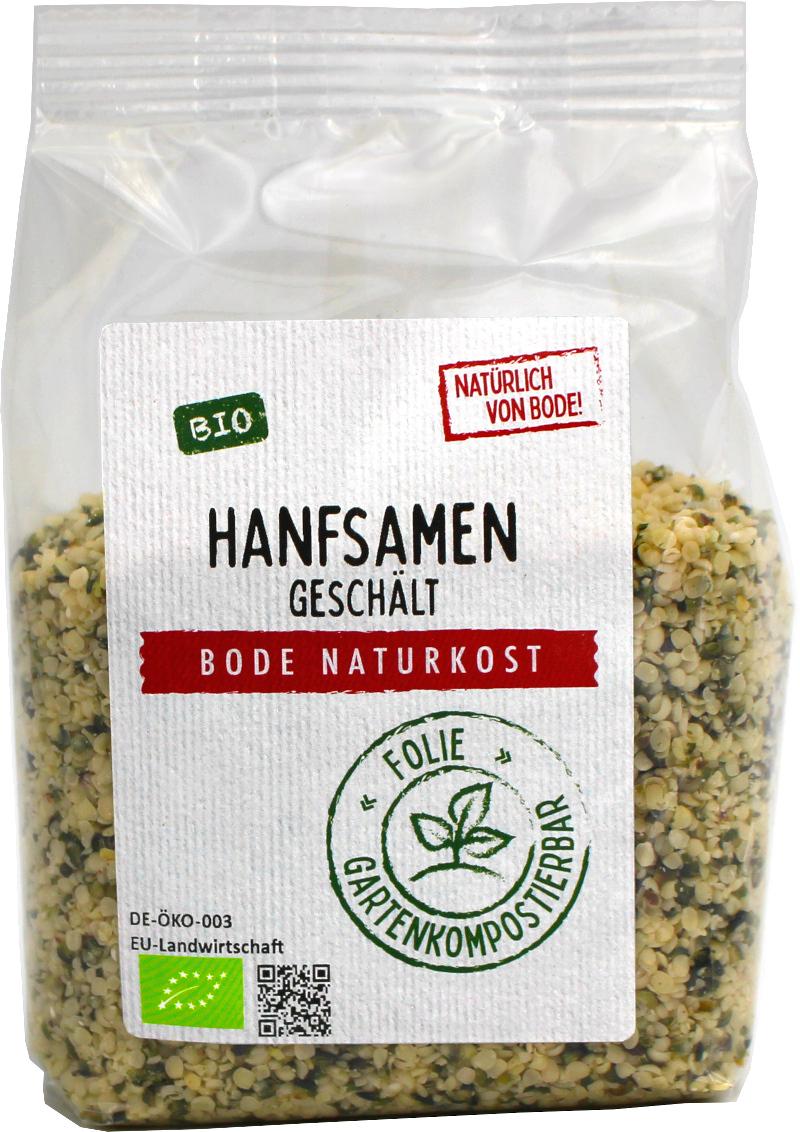Luomuhanfisiemen, luonnollinen kasvu, kotikompostoituvassa pussissa 6x200g
