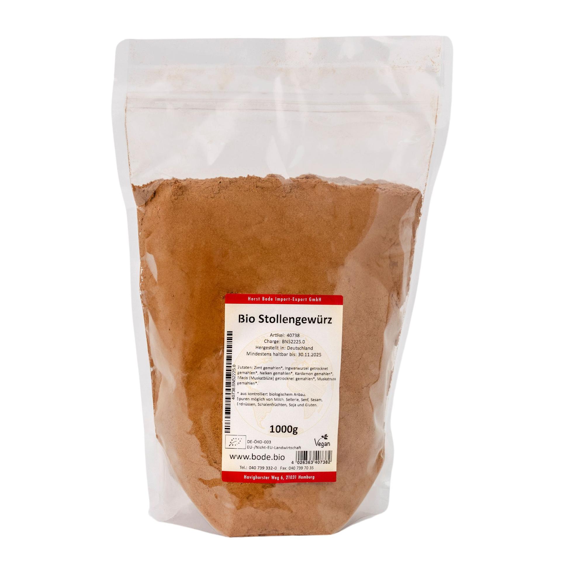 Luomu joulukakun kuoritus 1 kg