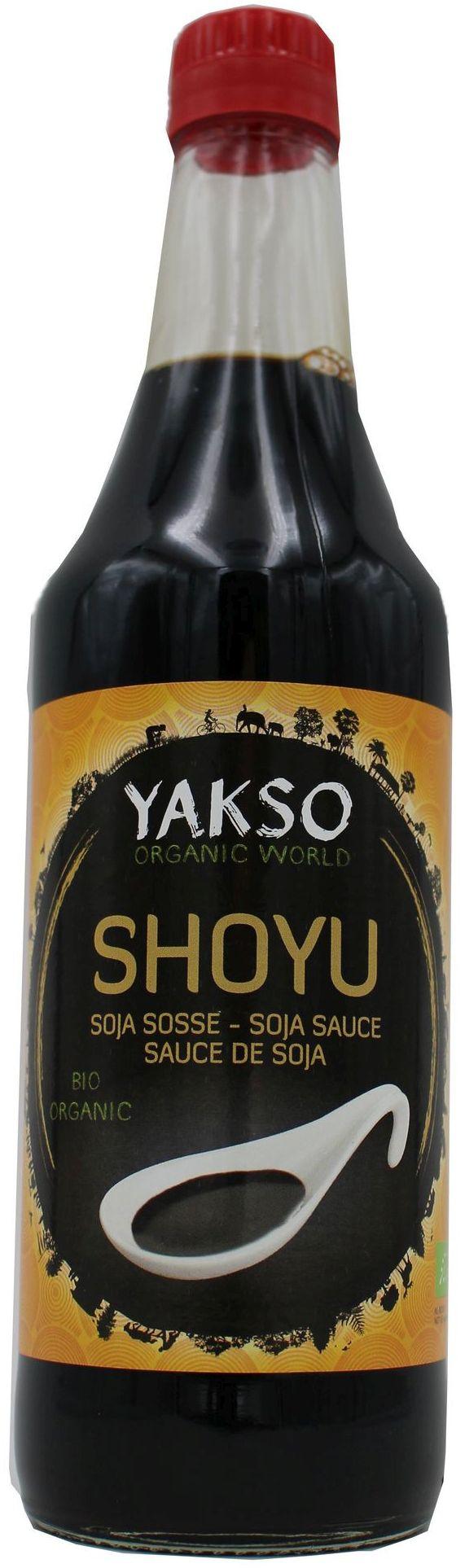 Luomu shoyu soijakastike (vehnä) 6x500ml