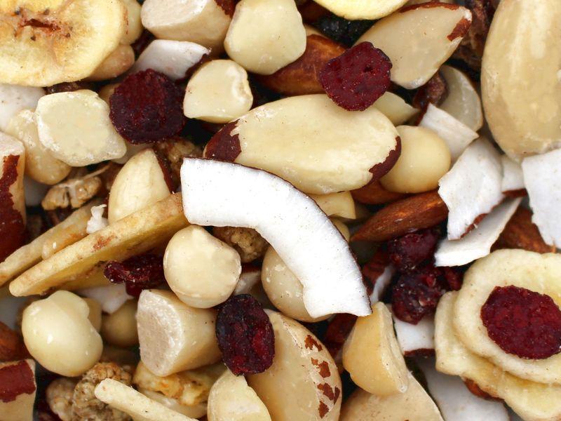 Luxuselämää - Macadamianpähkinän sekoitus Luomu -ilman rusinoita- 12.50kg